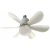 Optonica ventilátoros mennyezeti LED lámpa távirányítóval feher E27 12W CCT 19101