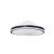 Optonica ventilátoros mennyezeti LED lámpa távirányítóval feher/fekete 36W CCT 19107