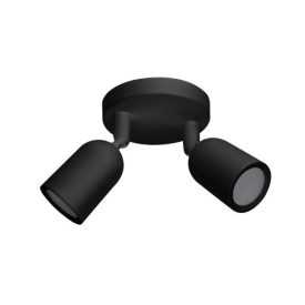   OPTONICA Felületre szerelhető lámpatest,fekete, 2xGU10-es foglalat, Max 10w 2024