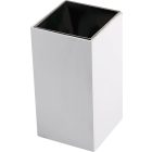 Optonica Felületre szerelhető lámpatest, négyzetes, fehér ház-fekete belső, GU10-es foglalat, MAX 35W, 2039