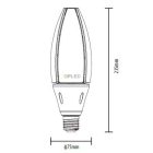 OPTONICA LED Izzó Csarnokvilágítás  25W  E27  2500lm  hideg fehér  220
