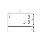 Vezérlő LED szalagokhoz KANLUX CTRLD 12/24 M/RGB/CCT CTRLD 12/24 M/RGB/CCTcontroll. Cikkszám: 22149 