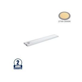   Optonica Vékony, LED-es szekrény lámpa 1,5 W-os mozgásérzékelő, meleg fehér /241