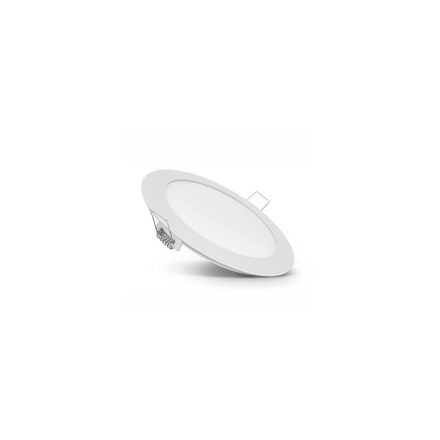 Optonica mini beépíthető kör LED panel 3W 150lm 2800K meleg fehér Ø9cm 120° 2433