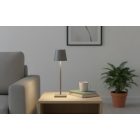Optonica LED asztali lámpa 2,5 W CCT fényerőszabályozható szürke Cikkszám: 269