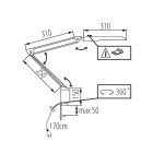 KANLUX Asztali, íróasztali ledes lámpák