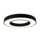 Optonica modern fekete mennyezeti kör LED lámpa 36W 2700lm 4500K nappali fehér IP20 120º Ø50cm 2913