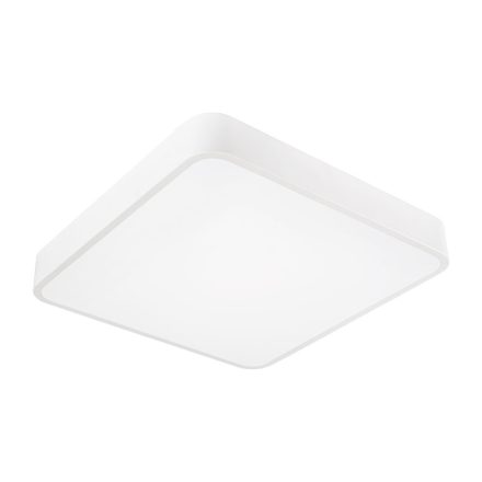 Optonica modern fehér mennyezeti négyzet LED lámpa 30W 2250lm 3000K meleg fehér IP20 120º 38x38cm 2924