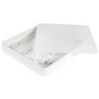 Optonica modern fehér mennyezeti négyzet LED lámpa 30W 2250lm 4500K nappali fehér IP20 120º 38x38cm 2923