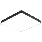 Optonica Modern fekete Mennyezeti Négyzet LED Lámpa ø60cm 64W 4800lm 4500K Nappali fehér 2925