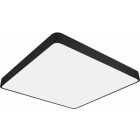 Optonica modern fekete mennyezeti négyzet LED lámpa 64W 4800lm 4500K nappali fehér IP20 120º 60x60cm 2925