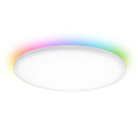 Optonica állítható mennyezeti lámpa RGB háttérfénnyel 18W 29cm 1440lm fehér 2944