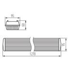 DICHT 4LED PI 236/PS lámpa T8