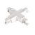 KANLUX TEAR N CON-X W X alakú keresztcsatlakozó fehér 33246