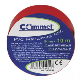 Commel Szigetelő szalag 0,13 mm x 19 mm x 10 m