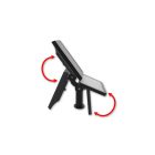 MasterLED Leszúrható, falra szerelhető napelemes, fekete 3 W-os spotlámpa