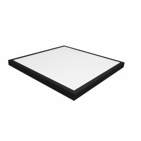   MasterLED 40 W-os szögletes 60x60 cm natúr fehér, fekete keretes led panel