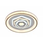 Lucero Evelin 170 W-os, 50 cm átmérőjű fehér LED távirányítós és mobil applikációval vezérelhető mennyezeti lámpa