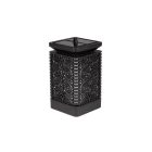 MasterLED Dekoratív napelemes négyzet alakú lánglámpa