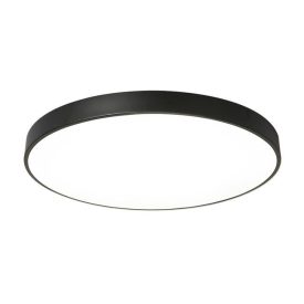   MasterLED Vesna 50 W-os ø500 mm fekete színű kerek natúr fehér mennyezeti lámpa IP20-as védettségű