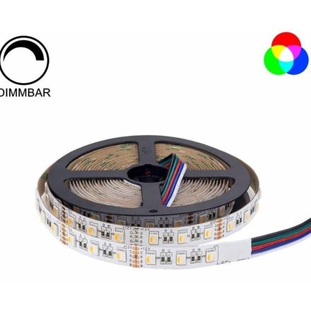 Optonica Prémium SMD LED szalag /beltéri/60LED/m/16w/m/SMD 5050/12V/RGB+meleg fehér/ST4486