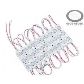   OPTONICA LED MODUL 3-2835/160°/ DC12V / 1,5W / 75x15mm/ hideg fehér /MO4521