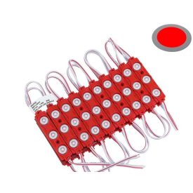   OPTONICA LED MODUL 3-2835/160°/ DC12V / 1,5W / 75x15mm/ piros /MO4524