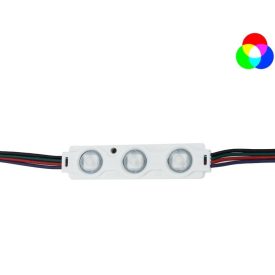   OPTONICA LED MODUL 3-5050/120°/ DC12V / 0,72W /20db / 70x16mm/ RGB /MO4563