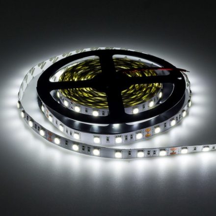 Optonica LED szalag kültéri  (120LED/9,6w/m) 3528/12V / hideg fehér /ST4720