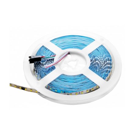 Optonica Futófény, digitális LED szalag 10W/m 120 LED/m 24V 4500K 4940