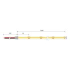 Optonica LED csík 24V COB 320 LED-ek D alak SKU: 4947