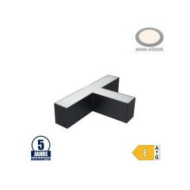   Optonica 12W T-csatlakozó lineáris lámpához Slim Professional fekete semleges fehér 5030