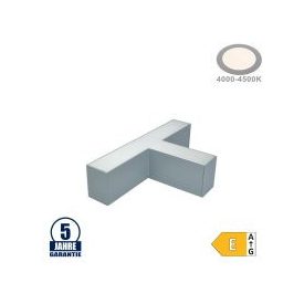   Optonica 12 W-os T-csatlakozó lineáris lámpához Slim Professional ezüst, semleges fehér 5036