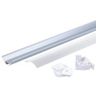 Optonica LED profilszög, eloxált kábelcsatornával 2m SET 5110