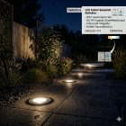 Optonica LED kültéri beépített reflektor alumínium IP67 GU10 