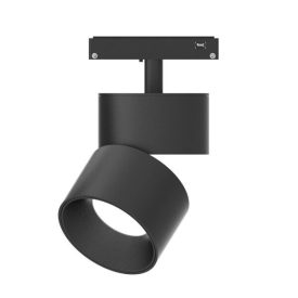   Optonica mágneses sínes fekete LED spot lámpa M20 48V 10W 800lm 4000K nappali fehér 15-24º 5378