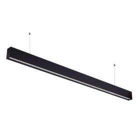   Optonica 50W -os LED lineáris lámpa felfüggesztéssel UGR19 fekete , nappali fehér, 5386