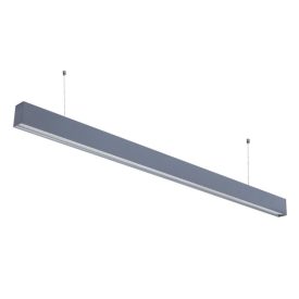   Optonica 50 W -os LED lineáris lámpa felfüggesztéssel UGR19 Ezüst, nappali fehér, 5387