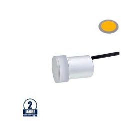 Optonica 1.3W LED fali lámpa borostyán 24V IP65/ 568