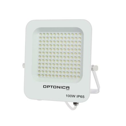 Optonica fehér LED reflektor 100W 9000lm 4500K nappali fehér IP65 90° 5714