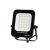 Optonica fekete LED reflektor 10W 900lm 6000K hideg fehér IP65 90° 5721