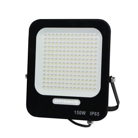 Optonica fekete LED reflektor 150W 13500lm 6000K hideg fehér IP65 90° 5736