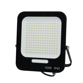   Optonica fekete LED reflektor 150W 13500lm 4500K nappali fehér IP65 90° 5737