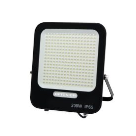   Optonica fekete LED reflektor 200W 18000lm 4500K nappali fehér IP65 90° 5739