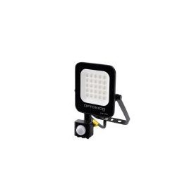   Optonica LED mozgásérzékelős reflektor 20W 1800lm 2700K fekete 90º 5776