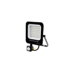   Optonica LED mozgásérzékelős reflektor 30W 2700lm 4500K fekete 90º 5778