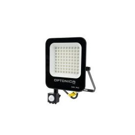   Optonica LED mozgásérzékelős reflektor 50W 4500lm 6000K fekete 90º 5780