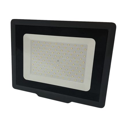 Optonica city line LED reflektor 100W 8000lm 2700K fekete 5929