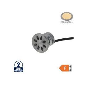   Optonica 1.3W LED víz alatti dekorációs süllyesztett lámpa 24V IP68 meleg fehér/ 595