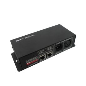   Optonica  RGB  DMX512  vezérlő  DC12V-DC24V  12V  12A  6308